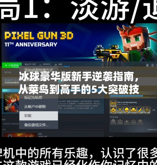 冰球豪华版新手逆袭指南，从菜鸟到高手的5大突破技巧！突破冰球豪华版技巧攻略